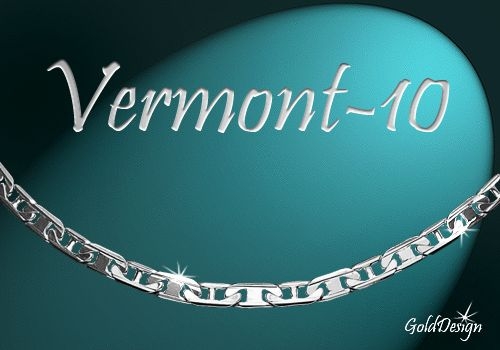Vermont 10 - náramek stříbřený